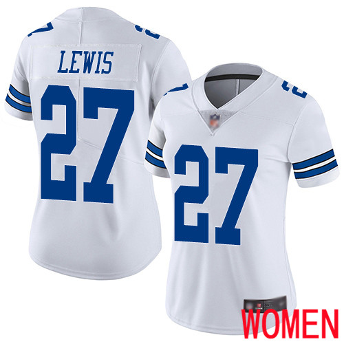 Women Dallas Cowboys Limited White Jourdan Lewis Road #27 Vapor Untouchable NFL Jersey